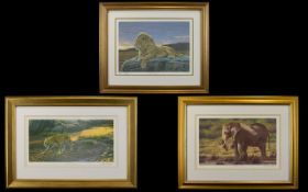 Three Limited Edition Framed Prints By S