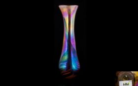 John Ditchfield Glasform Limited Edition Signed Dated And Certificated Iridescent Fine Art Glass