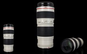 Canon Camera Interest - Canon Ultrasonic Zoom Lens EF 70-200mm. Impressive Lens.