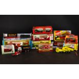 Diecast Model Car Interest Comprising Matchbox K-4 Leyland Tipper Truck, King Size Matchbox K-17,