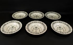 Grindley Royal Cauldon Passover Ware, unused circa 1950's very rare collection.