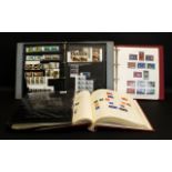 Stamp Interest - Four Stamp Albums comprising Mint Decimal GB.