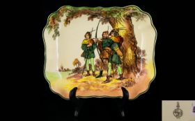 Royal Doulton Series Ware 'Under The Greenwood Tree' Robin Hood and his merry men, D.6341.