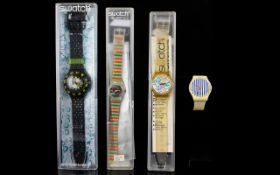 Collection Of Swatch Wrist Watches. Four In Total.