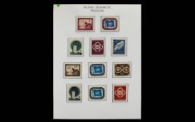 Stamp Interest - A very classy well presented album of UN stamps. the album alone cost £50.