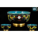 Early 20th Century Oriental Cloisonne Bowl Of small proportions,
