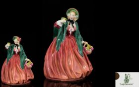 Royal Doulton Hand Painted Figurine ' Lady Charmian ' HN1949, Designer L. Harradine. Issued 1940 -