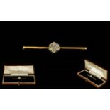 Victorian Period 15ct Gold Brooch Set Brooch,