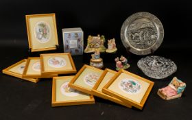 Mixed Lot Of Collectables To Include A Cut Glass Ashtray,