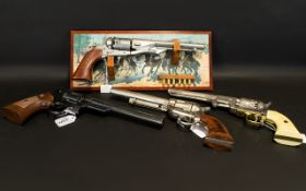 Display Purposes Only A Collection Of Four Replica Guns To include BKA 98,