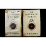 J. R. R Tolkein Two Hardback Books Return Of The King And The Fellowship Of The Ring, both circa