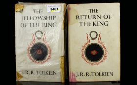 J. R. R Tolkein Two Hardback Books Return Of The King And The Fellowship Of The Ring, both circa