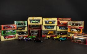 Diecast Model Car Interest - Nine In Total - Comprising, Y-23 1922 AEC Omnibus,