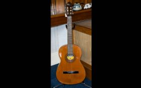 Goya Acoustic Guitar - Goya Model 4 Classical Spanish Acoustic Guitar. Comes With Stand.