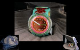 Pop Swatch - Soupe De Poisson Wrist Watch. 1993. Reference PWZ106.