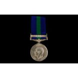 A George V General Service Medal With Iraq Clasp, Awarded to 89332 PTE. J.