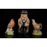 Royal Doulton 'Winston Churchill' Toby Jug in excellent condition, stands 5.