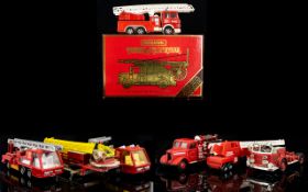 Diecast Models Interest - Collection Of Fire Engines. Eight In Total.