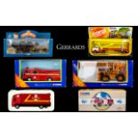 Corgi Collection of Diecast Metal Models - All with Boxes, Some with Certificates.