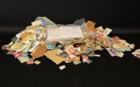 Bag of All World Stamps. Noted Several E