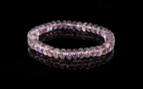 Rose de France Amethyst Faceted Bead Bra