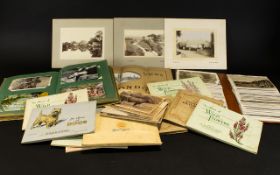 A Collection Of Postcards Cigarette Cards And Associated Items To include World Garden Flowers,