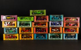 Diecast Model Car Interest - Models Of Yesteryear Matchbox Collection. 21 In Total.