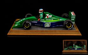 Mini Champs Scale 1/18 Model Racing Car Jordan Ford 191 - Michael Schumacher Belgian Grand Prix