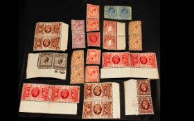A Small Mixed Lot Of Great Britain Stamps To include 1935 silver jubilee etc.