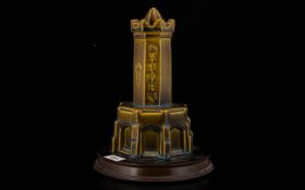 Shaws Of Darwen Limited Edition Commemorative Jubilee Tower Of Darwen glazed ceramic model with