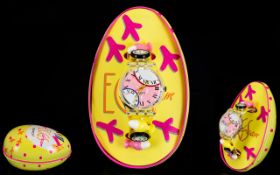 Swatch Original Eggs Dream Wristwatch, (Easter 1994), with Original Strap And Brightly Coloured