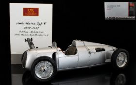 Exclusive Precision Model Auto-Union Type C 1936-1937 Limited Edition Diecast Racing Car.