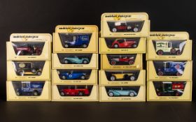 Diecast Model Car Interest - Models Of Yesteryear Matchbox Collection. 15 In Total.