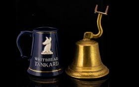 A Large Whitbread Tankard By Harry E.Tunnicliffe. Four Pint Capacity.