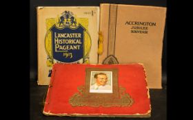 Three Late 19th/Early 20th Century Souvenir Programmes To include Lancaster Historical Pageant 1913,