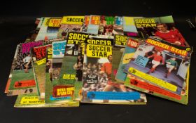 Football Interest - Collection Of Soccer Star Magazines. 36 In Total. Good Quantity And Condition.