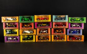 Diecast Model Car Interest - Models Of Yesteryear Matchbox Collection. 15 In Total.