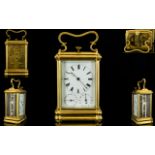 Hemming And Hebel Austrian Made Excellent Quality Multi Dial Gilt Metal Repeater And Alarm Clock