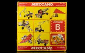 Meccano B Brand New Boxed Set Complete with original cellophane intact, serial number 086401, good