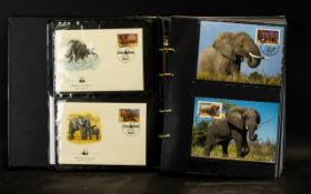 A Nicely Presented Good Quality Stamp Album in slip case.