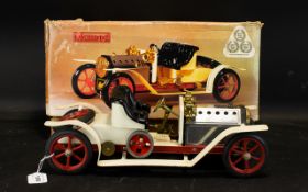 A Mamod Steam Model Car 'The Magnificent New Steam Roadster' 15 1/2 inches in length,