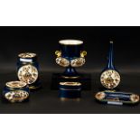 A Collection Of Carlton Ware Blue Chinoi