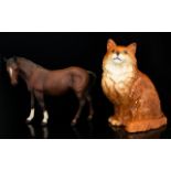 Beswick Ceramic Cat Figure Model No 1867