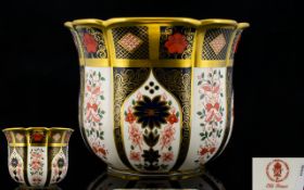 Royal Crown Derby Old Imari Pattern Soli