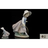 Nao by Lladro Porcelain Figure Young gir