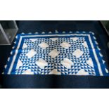 Antique American Patriotic Patchwork Qui