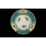 A 19th Century Minton Cabinet Plate With