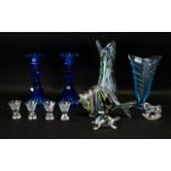 A Collection Of Crystal And Glassware To