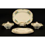 Art Deco Part Dinner Service By John Mad