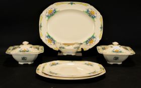 Art Deco Part Dinner Service By John Mad